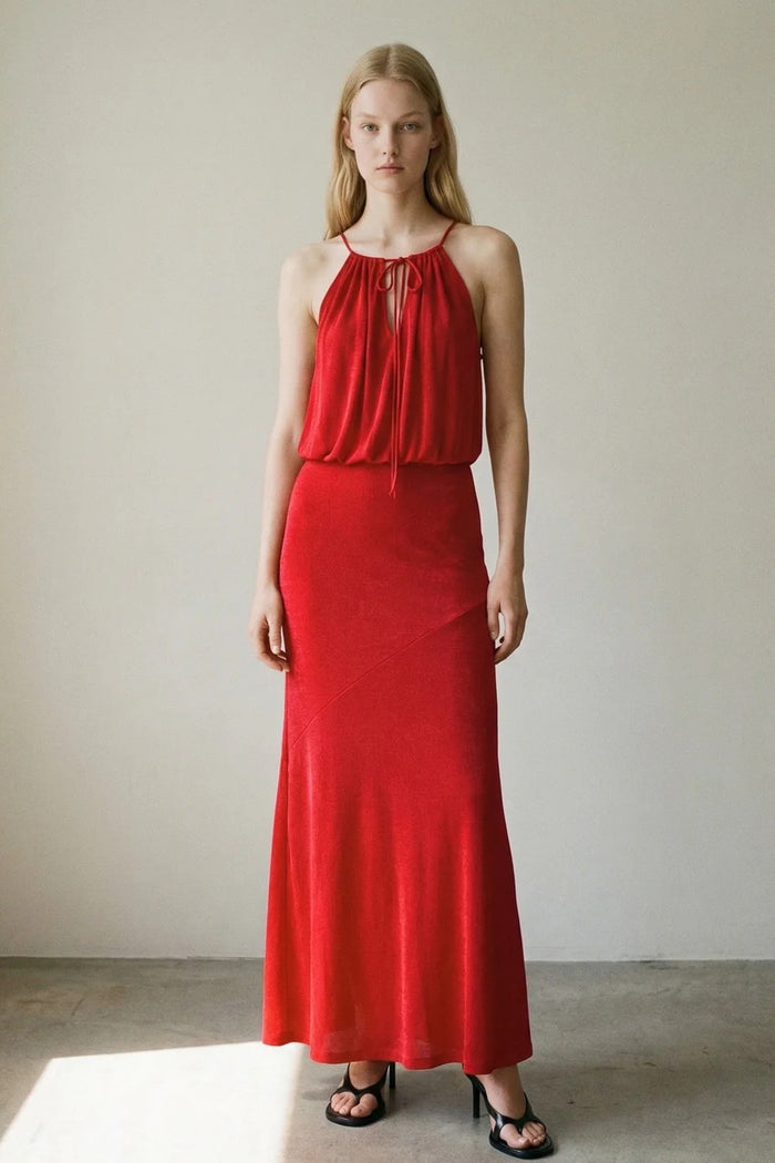 Slinky Knit Maxi Dress