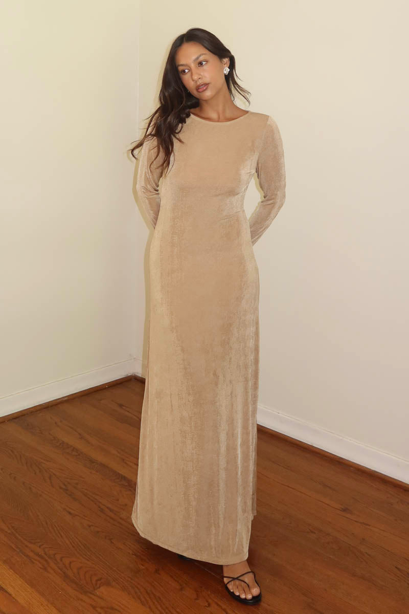 Long Sleeve Maxi Dress