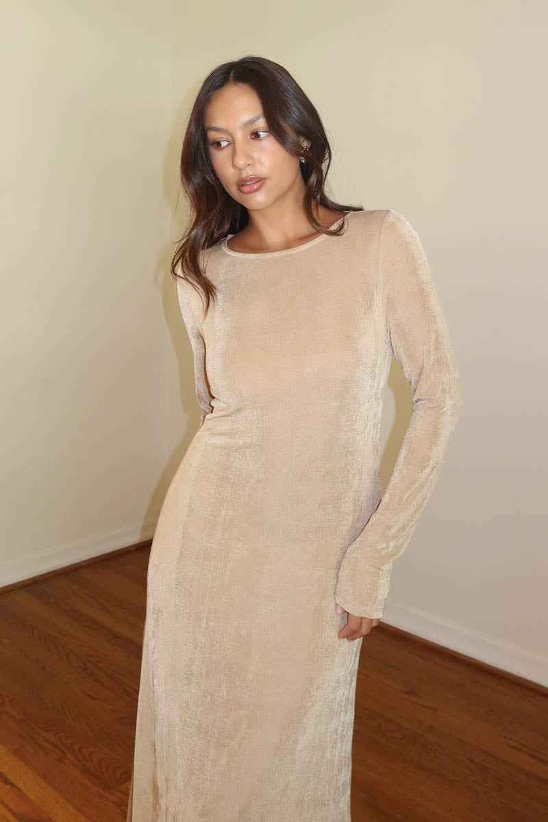 Long Sleeve Maxi Dress