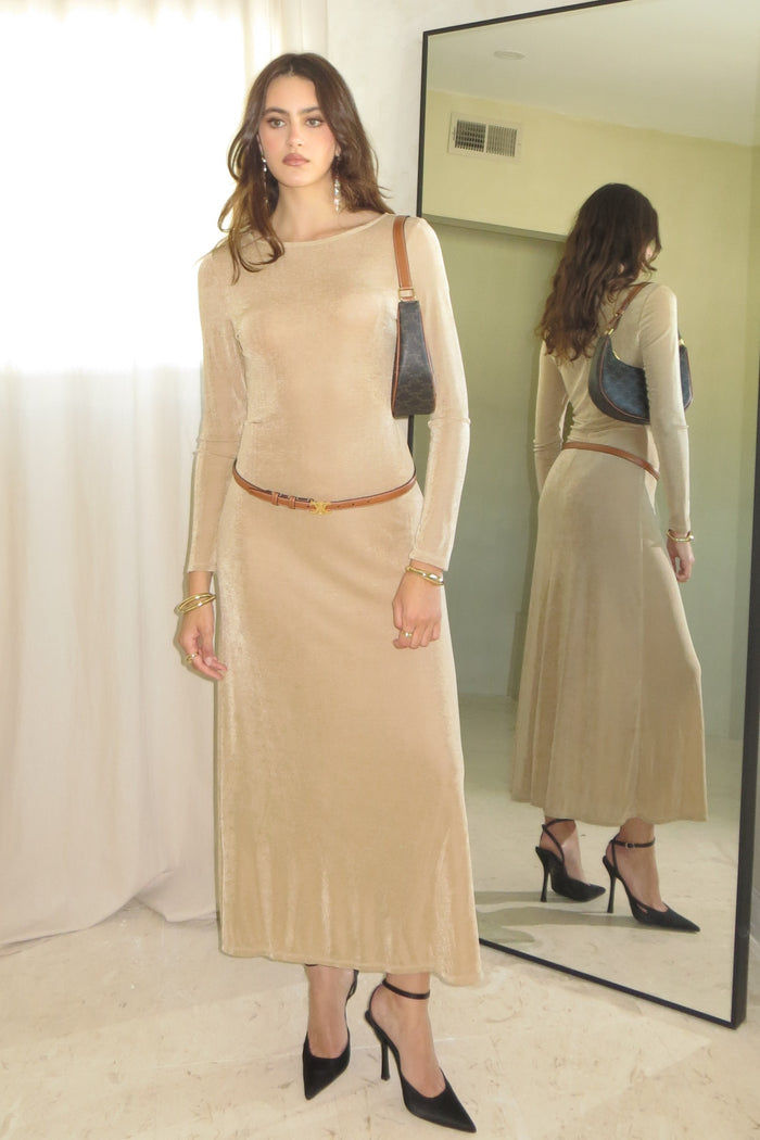 Long Sleeve Maxi Dress