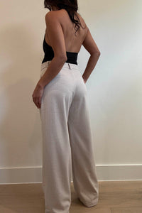 Wrapped Waist Wide Fit Trousers