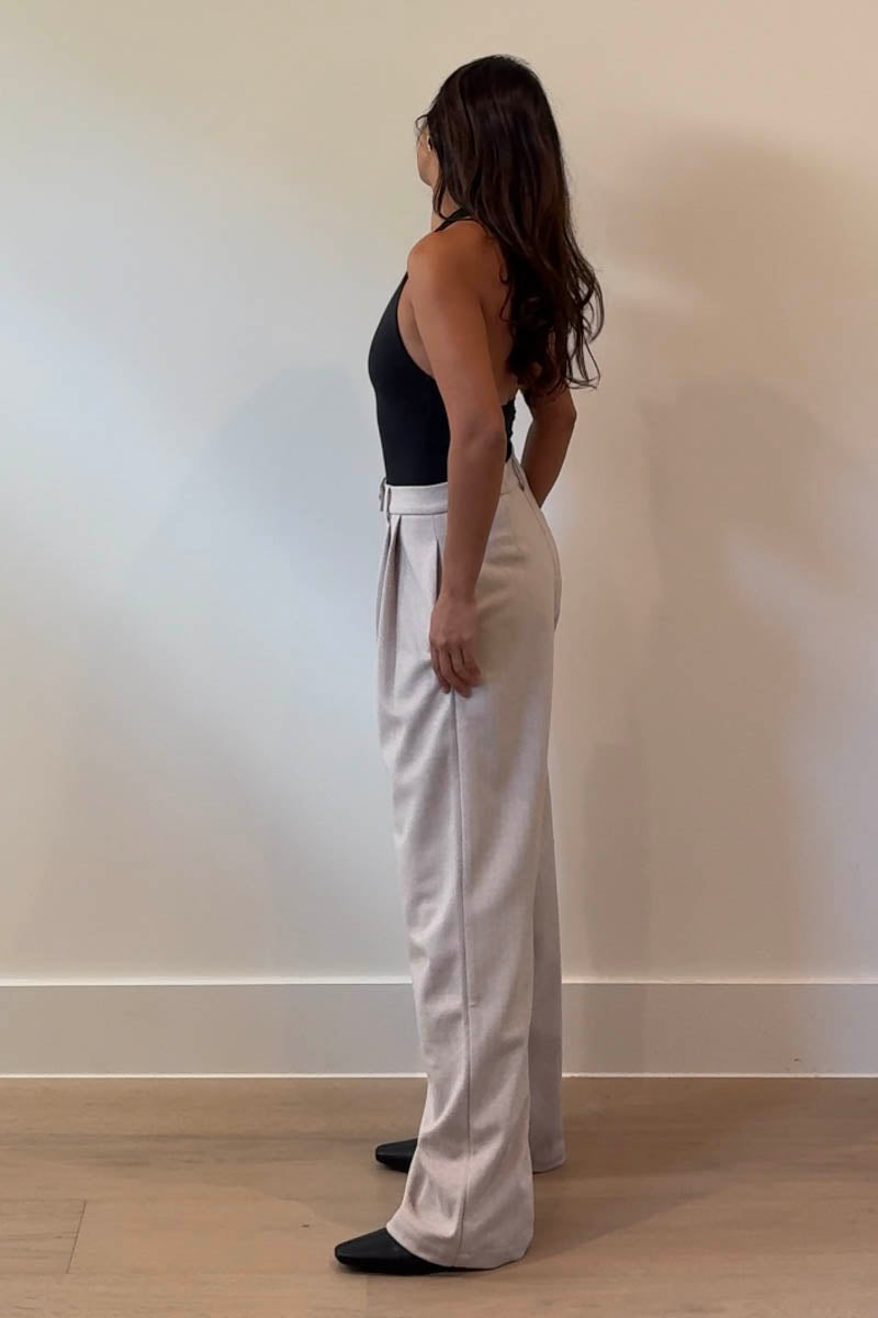 Wrapped Waist Wide Fit Trousers