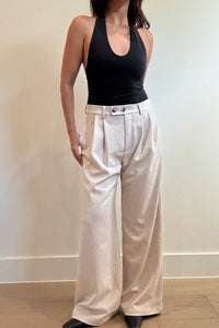 Wrapped Waist Wide Fit Trousers