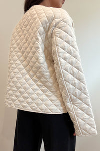 Padded Quilted Oversized Jacket