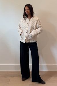 Padded Quilted Oversized Jacket