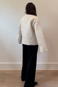 Padded Quilted Oversized Jacket