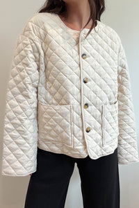 Padded Quilted Oversized Jacket