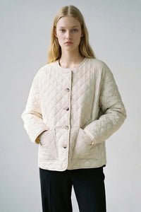 Padded Quilted Oversized Jacket