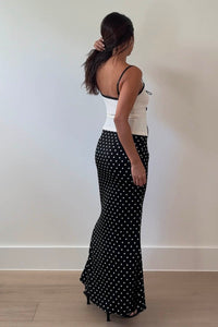 Contrast Lace Trim Front Tie Top