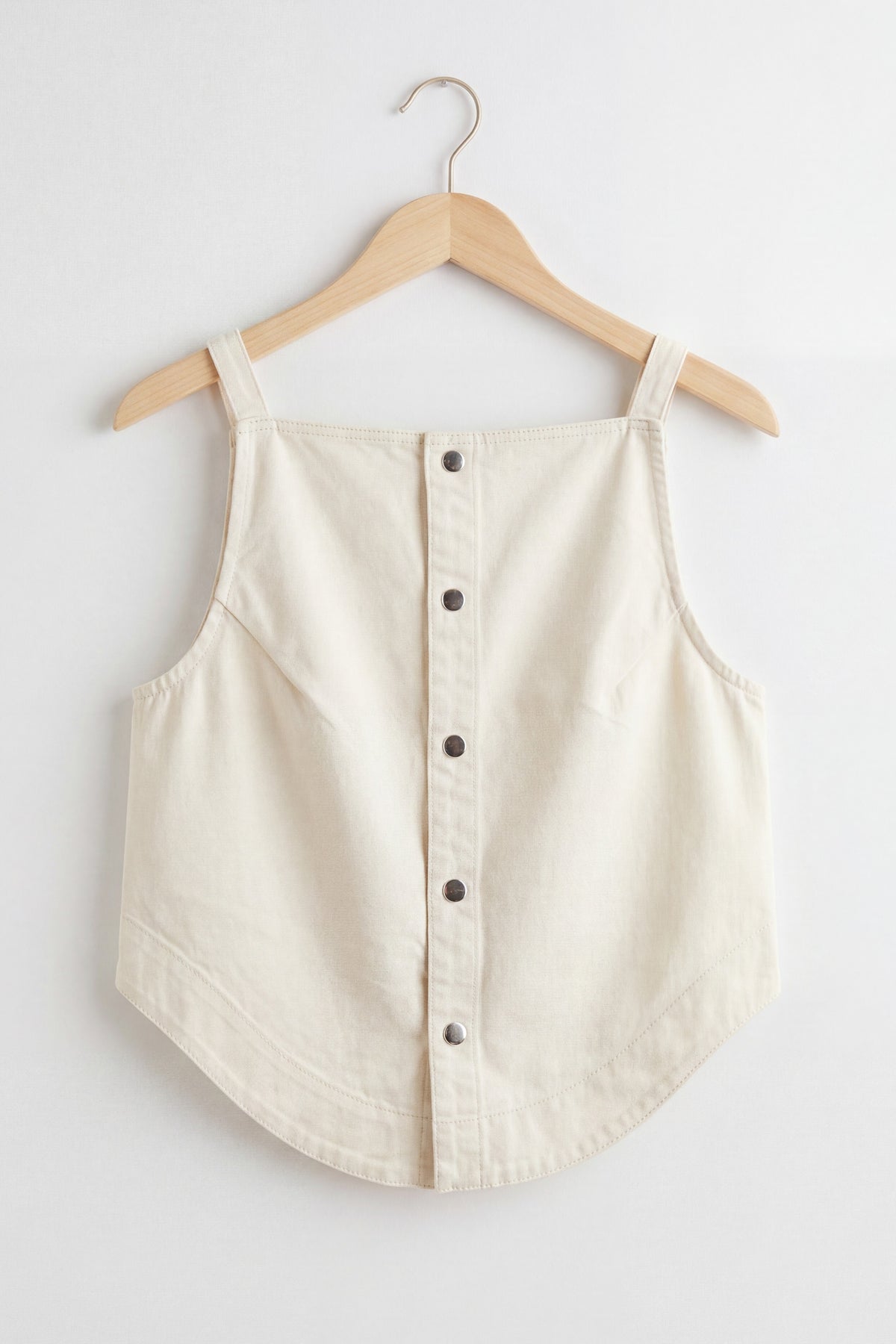 Boat Neck Sleeveless Boucle Top