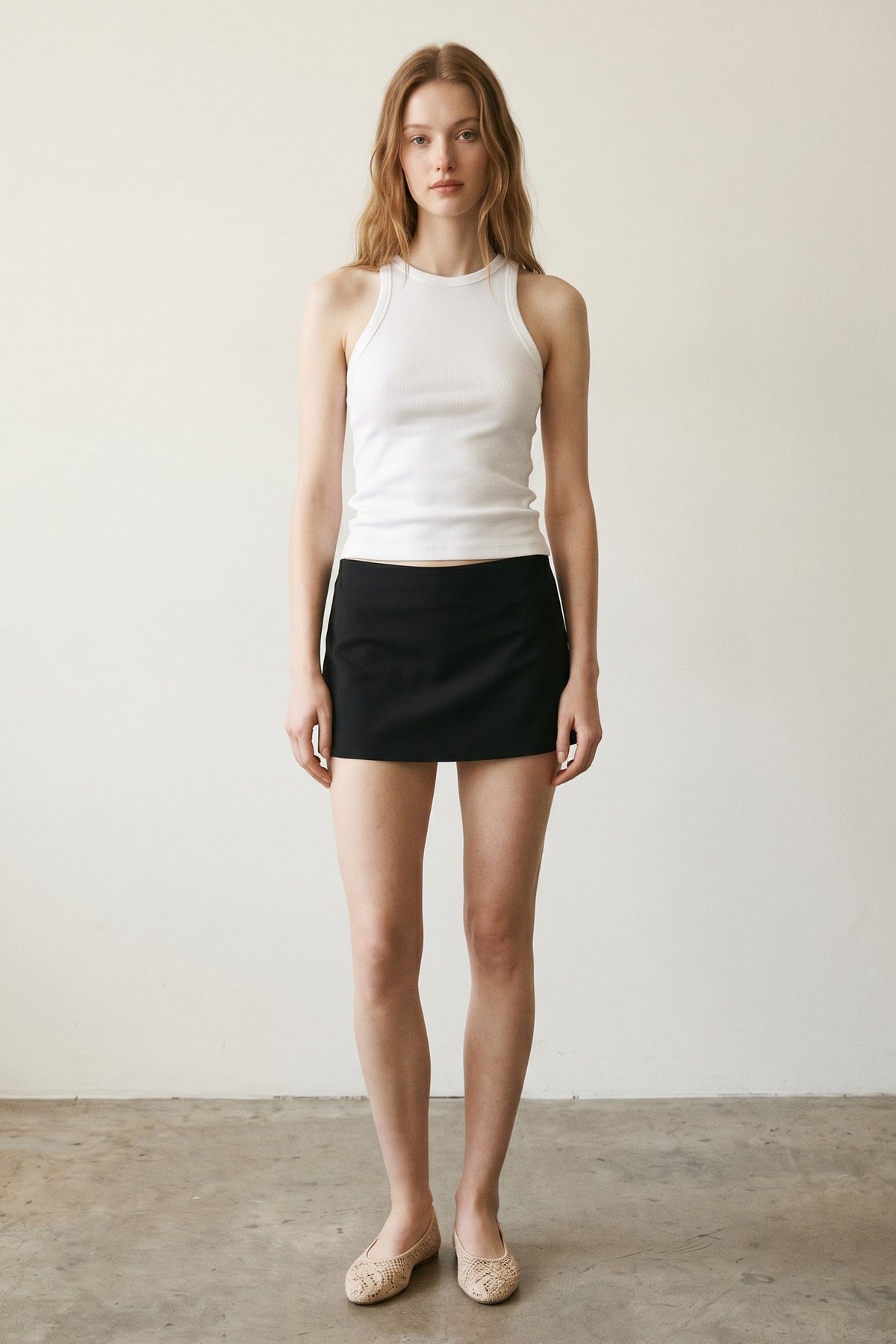 Low Rise Micro Skort