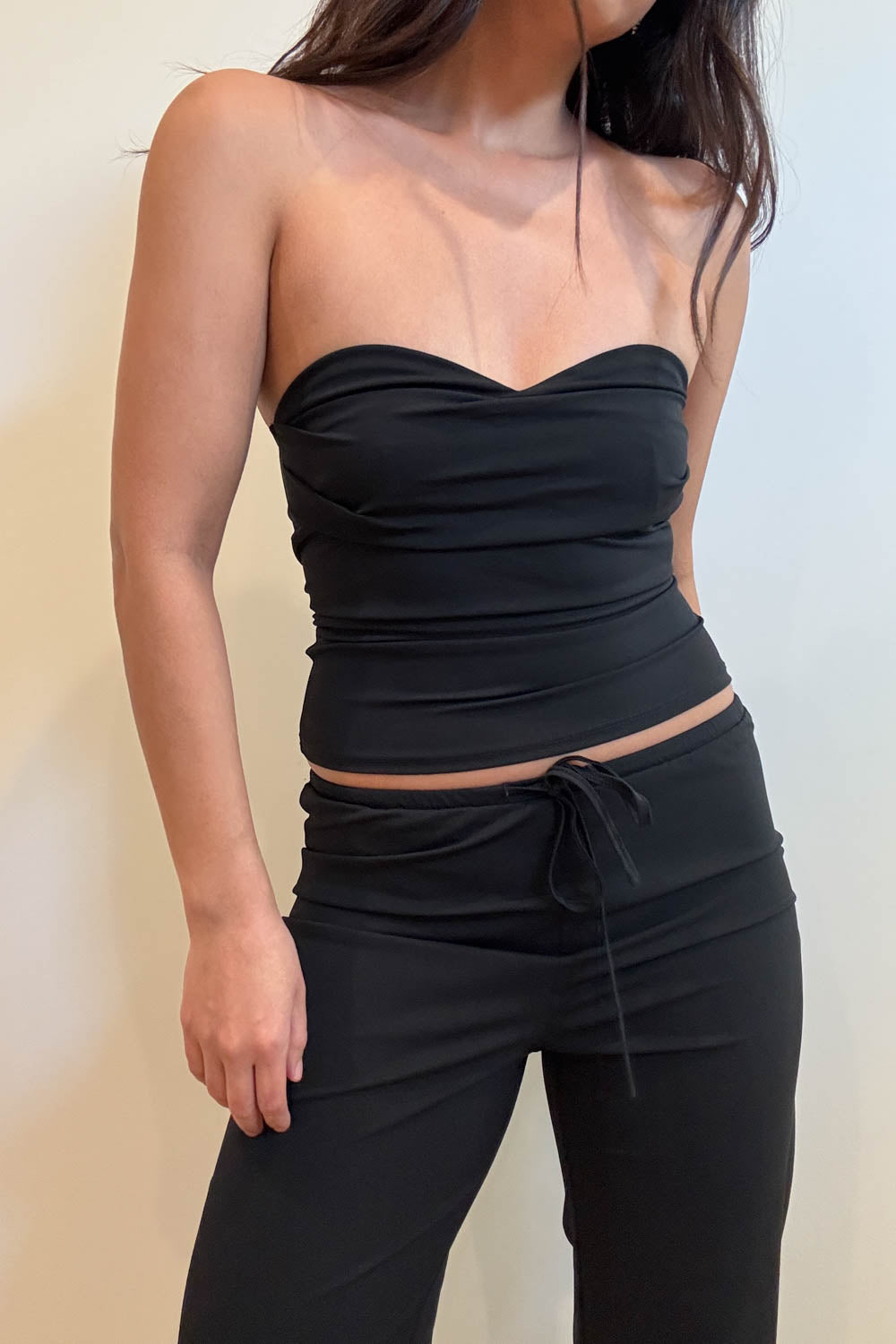 Stretch Bandeau Top & Pants Set