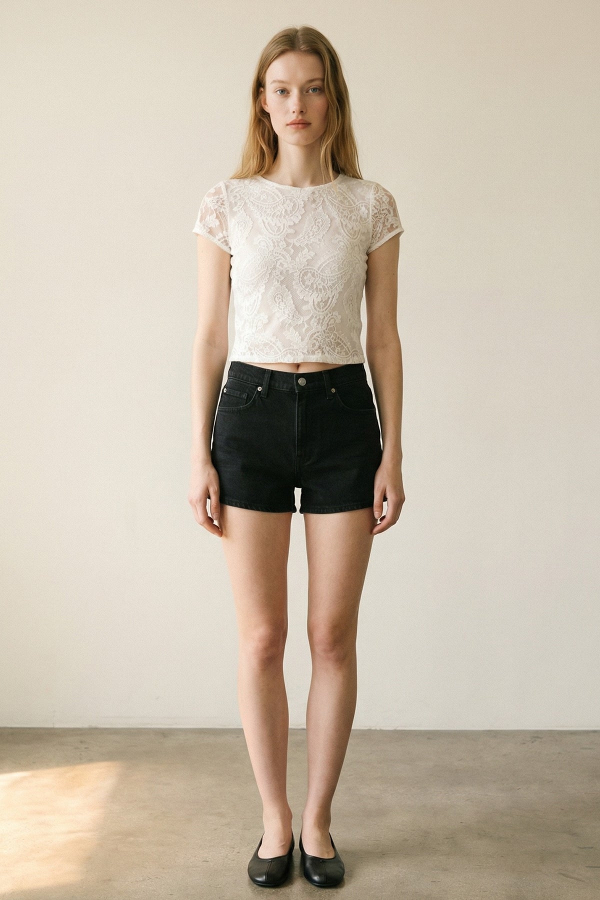 Paisley Open Back Tie Knit Top