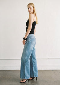 Low Rise Wide Leg Jeans