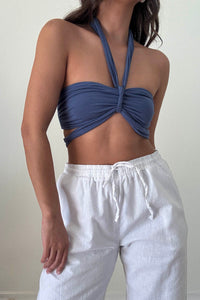 Halter Neck Knot Top