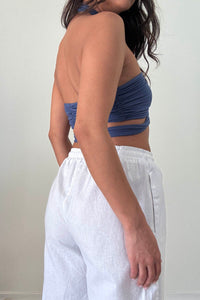 Halter Neck Knot Top