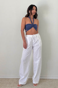 Halter Neck Knot Top