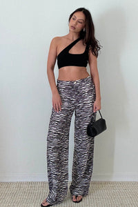Asymmetric One Shoulder Cutout Crop Top