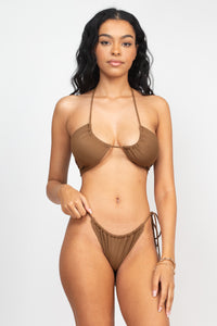 Multi Way Halter Tie Up Bikini