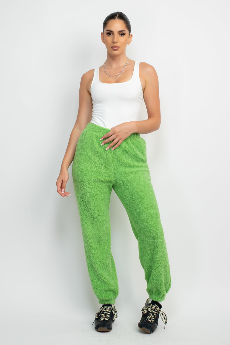 Teddy Fleece Sweatpants