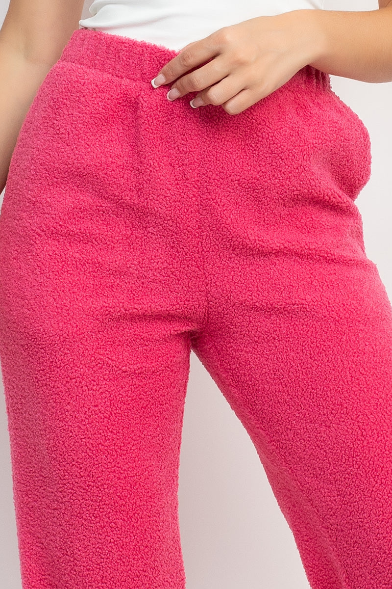 Teddy Fleece Sweatpants