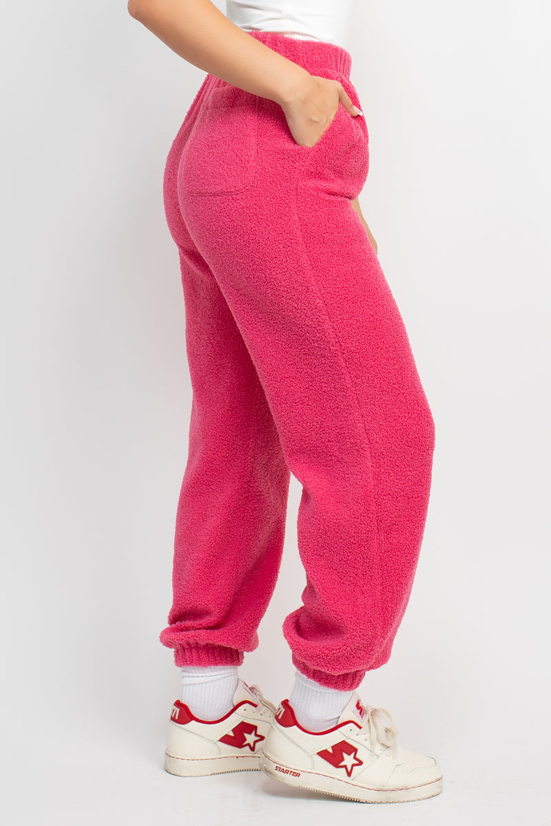 Teddy Fleece Sweatpants