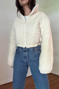 Knit Puffer Jacket
