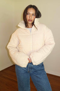 Knit Puffer Jacket