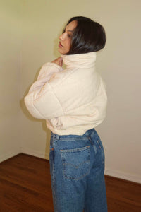 Knit Puffer Jacket