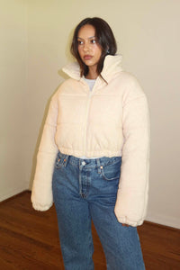 Knit Puffer Jacket