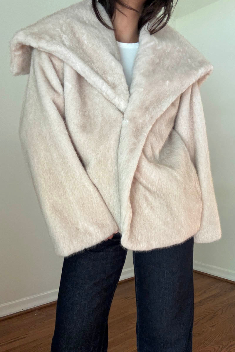 Faux Fur Oversize Jacket