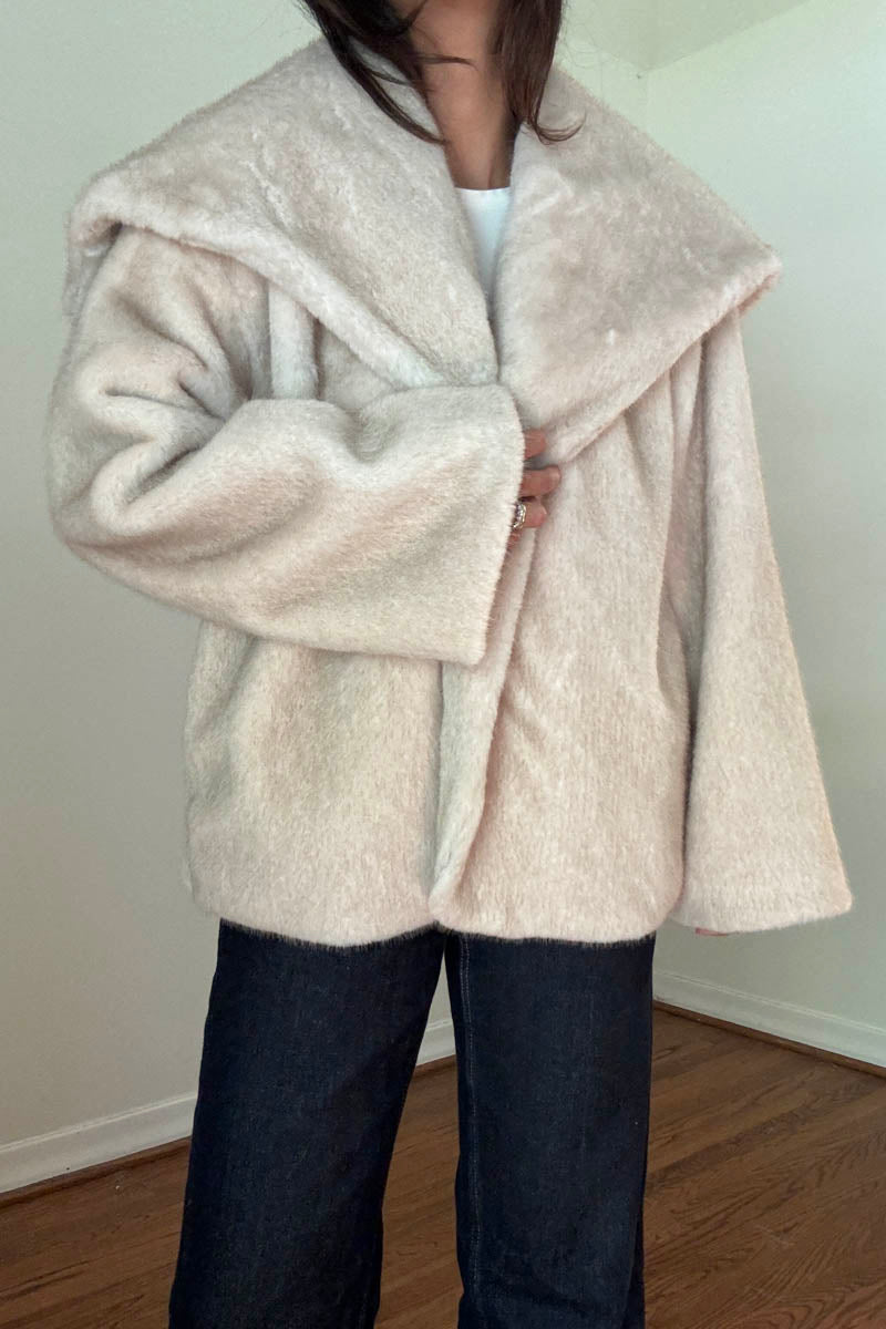 Faux Fur Oversize Jacket