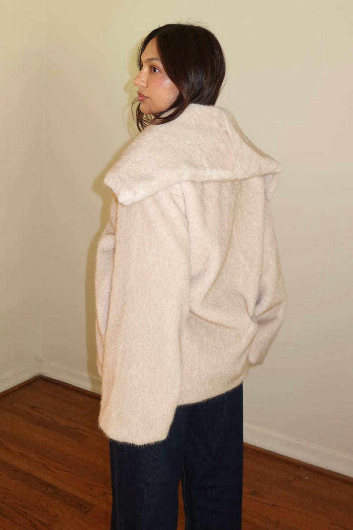 Faux Fur Oversize Jacket