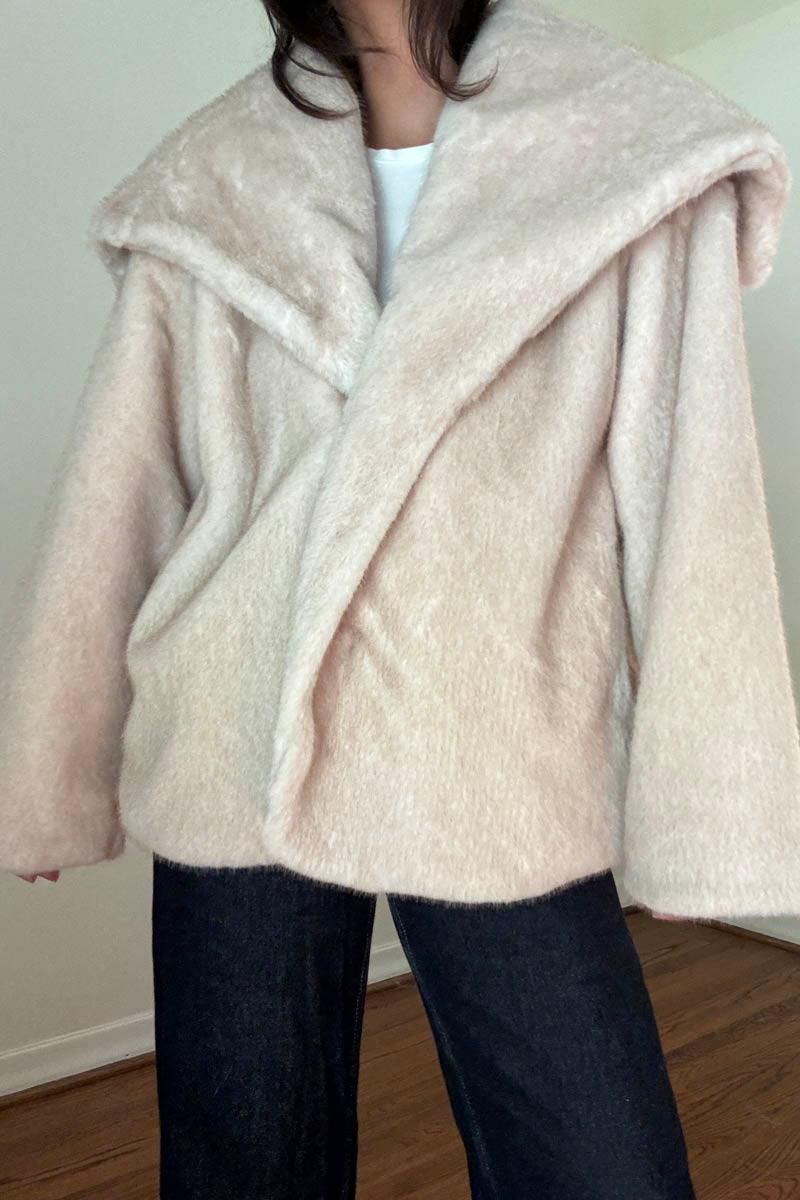 Faux Fur Oversize Jacket