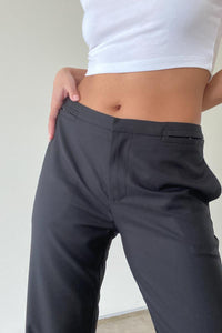 Hook & Eye Waistband Trouser - TheOures