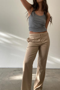 Hook & Eye Waistband Trouser - TheOures