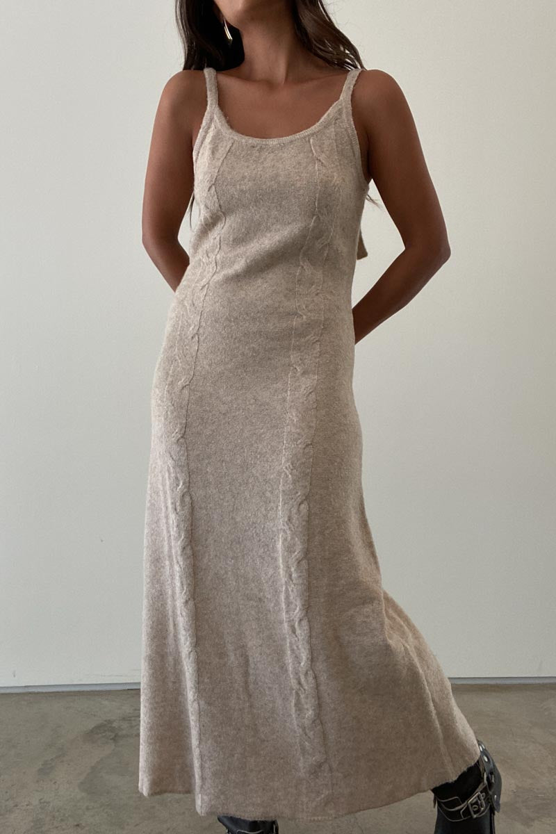 Cable Knit Maxi Dress Cable Knit Maxi Dress
