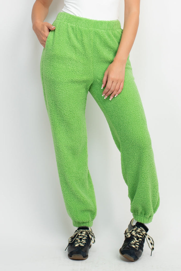 Teddy Fleece Sweatpants