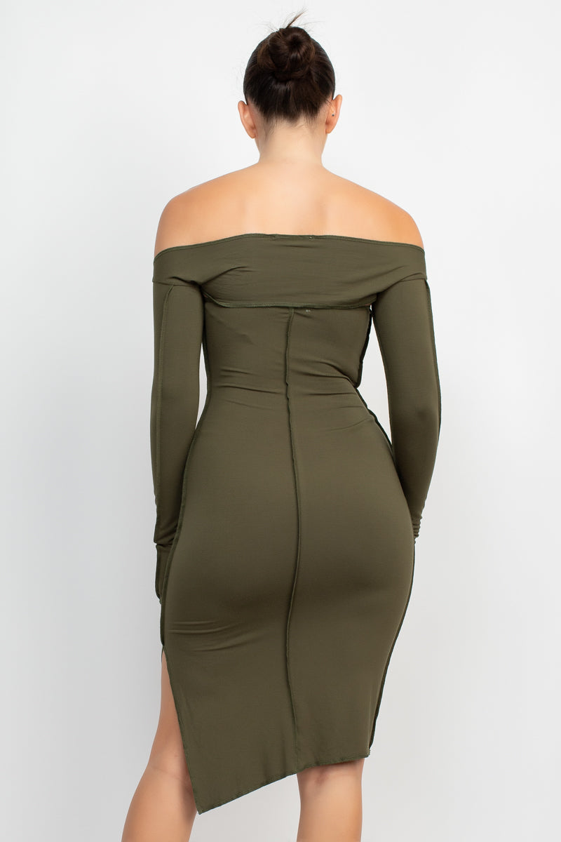 Keyhole Tie Up Midi Dress with Bolero - TheOures