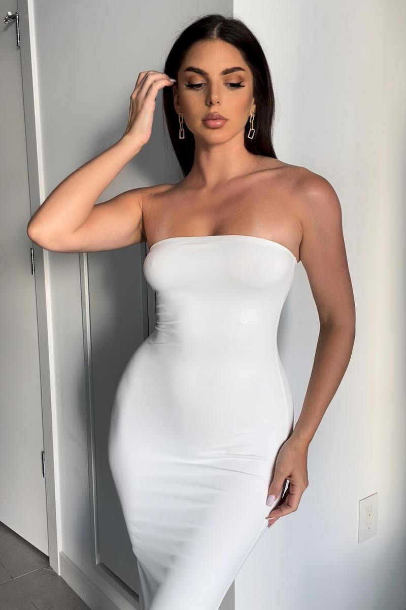 Strapless Tube Maxi Dress Strapless Tube Maxi Dress