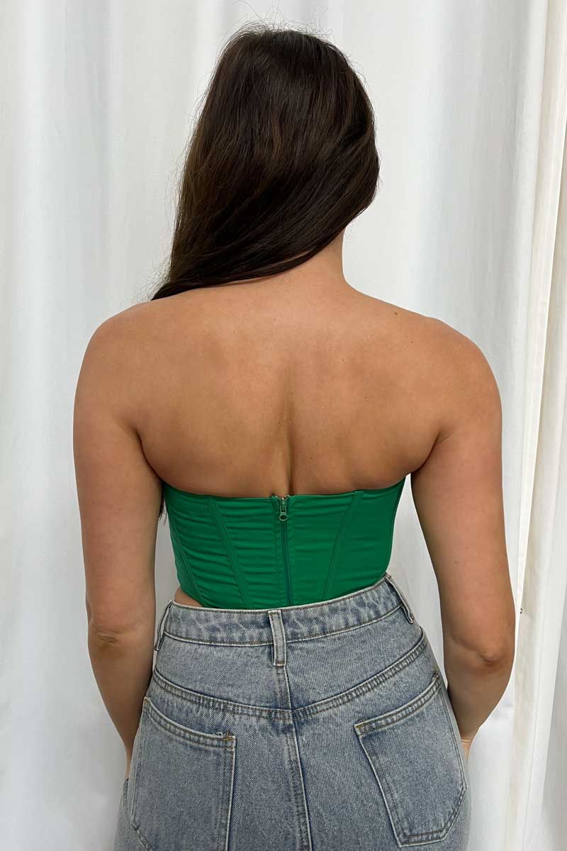 Sweetheart Neck Tube Corset top - TheOures